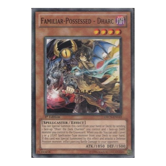 Yu-Gi-Oh! Card ORCS-EN033 Familiar-Possessed - Dharc (Common) | Chaos Cards