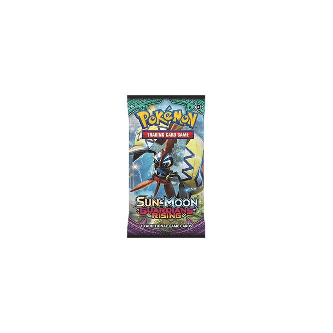 Pokemon Booster Pack (10 Cards) - Sun and Moon Guardians Rising | Chaos Cards Pokemon Booster Pack (10 Cards) - Sun and Moon Guardians Rising | Chaos Cards