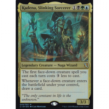 Kadena, Slinking Sorcerer : COMMANDER 2019 045/302 - Magic the Gathering Single Card