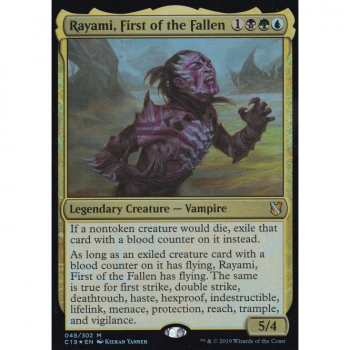 Rayami, First of the Fallen : COMMANDER 2019 048/302 - Magic the Gathering Single Card