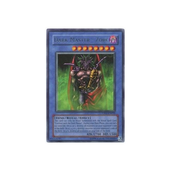 Yu-Gi-Oh! Card CP02-EN010 Dark Master - Zorc (Rare) | Chaos Cards Yu-Gi-Oh! Card CP02-EN010 Dark Master - Zorc (Rare) | Chaos Cards