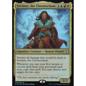 Sevinne, the Chronoclasm : COMMANDER 2019 049/302 - Magic the Gathering Single Card