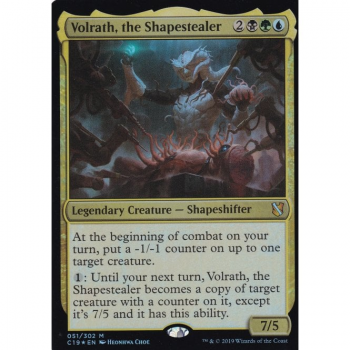 Volrath, the Shapestealer : COMMANDER 2019 051/302 - Magic the Gathering Single Card