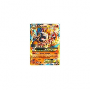Mega Camerupt EX (JUMBO) XY198 - Pokemon Single Promotional Card