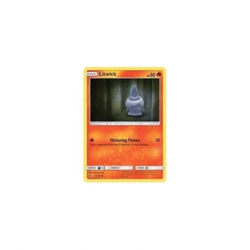 Litwick : SUN AND MOON - GUARDIANS RISING 011/145 - Pokemon Single Card