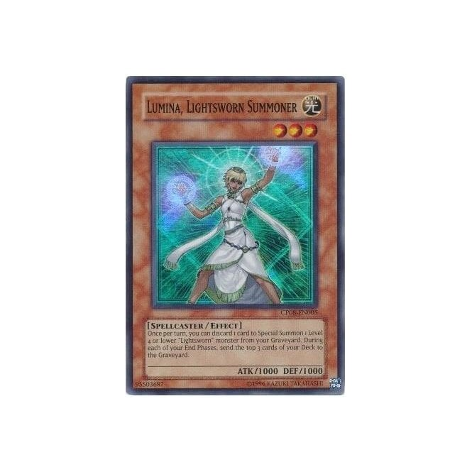 Yu-Gi-Oh! Card CP08-EN005 Lumina, Lightsworn Summoner (Super Yu-Gi-Oh! Card CP08-EN005 Lumina, Lightsworn Summoner (Super