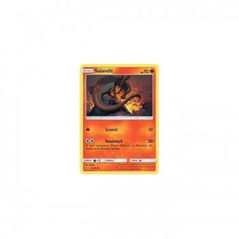 Salandit : SUN AND MOON - GUARDIANS RISING 015/145 - Pokemon Single Card