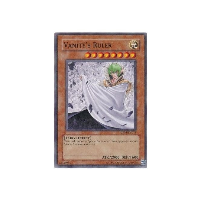 Yu-Gi-Oh! Card CP08-EN018 Vanity's Ruler (Common) | Chaos Cards