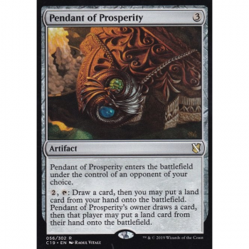 Pendant of Prosperity : COMMANDER 2019 056/302 - Magic the Gathering Single Card