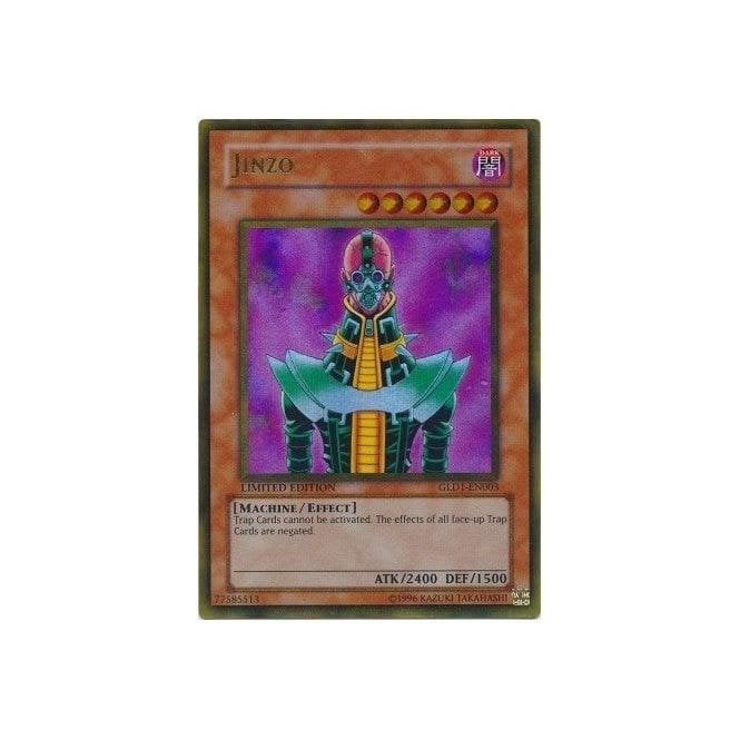 Yu-Gi-Oh! Card GLD1-EN003 Jinzo (Gold Rare) | Chaos Cards Yu-Gi-Oh! Card GLD1-EN003 Jinzo (Gold Rare) | Chaos Cards