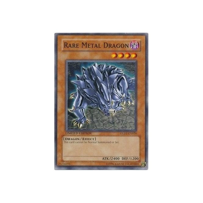 Yu-Gi-Oh! Card GLD1-EN020 Rare Metal Dragon (Common) | Chaos Cards