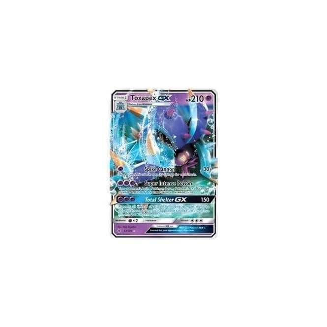 Pokemon Single Card SM - SUN & MOON : GUARDIANS RISING - 057/145 : Toxapex GX | Chaos Cards Pokemon Single Card SM - SUN & MOON : GUARDIANS RISING - 057/145 : Toxapex GX | Chaos Cards