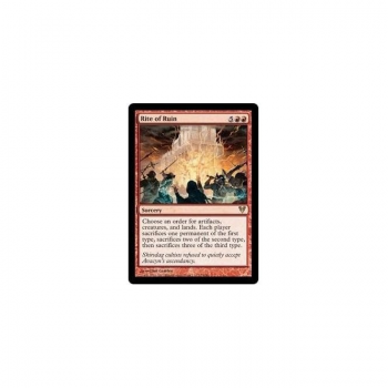 Rite of Ruin : AVACYN RESTORED 153/244 - Magic the Gathering Single Card