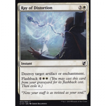 Ray of Distortion : COMMANDER 2019 072/302 - Magic the Gathering Single Card