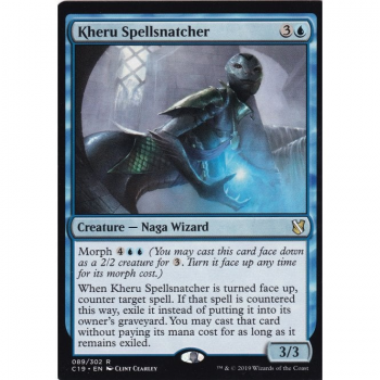 Kheru Spellsnatcher : COMMANDER 2019 089/302 - Magic the Gathering Single Card