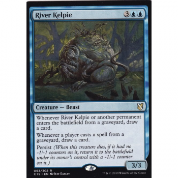 River Kelpie : COMMANDER 2019 093/302 - Magic the Gathering Single Card