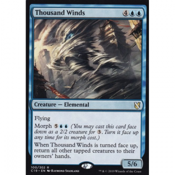 Thousand Winds : COMMANDER 2019 100/302 - Magic the Gathering Single Card