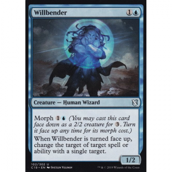 Willbender : COMMANDER 2019 102/302 - Magic the Gathering Single Card
