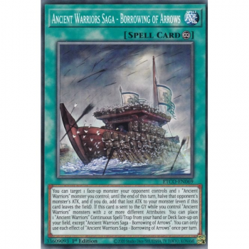 Ancient Warriors Saga - Borrowing of Arrows (Common) : ETCO-EN069 - Yu-Gi-Oh! Single Card