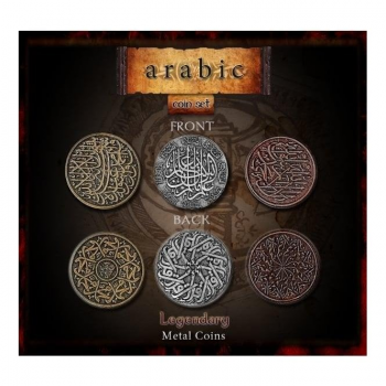 Legendary Metal Coins : Arabic (24 coins)