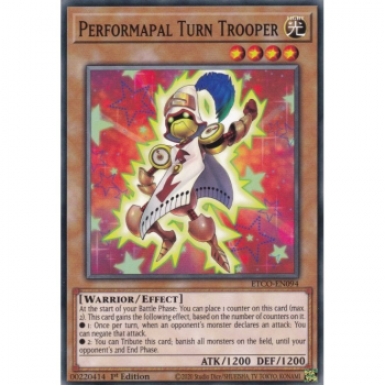 Performapal Turn Trooper (Common) : ETCO-EN094 - Yu-Gi-Oh! Single Card