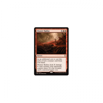Disaster Radius : COMMANDER ANTHOLOGY 2018 092/312 - Magic the Gathering Single Card