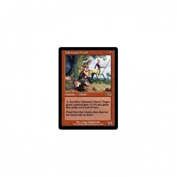 Liberated Dwarf : JUDGMENT 095/143 - Magic the Gathering Single Card