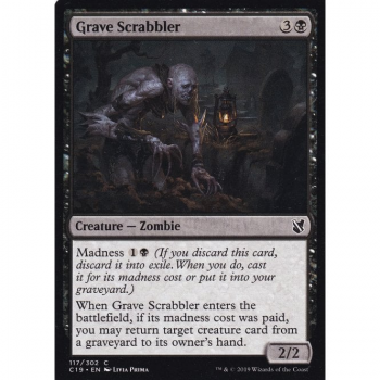 Grave Scrabbler : COMMANDER 2019 117/302 - Magic the Gathering Single Card