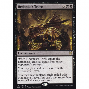 Hedonist's Trove : COMMANDER 2019 119/302 - Magic the Gathering Single Card