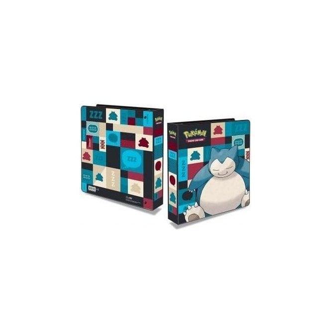Ultra Pro Pokemon 3 Ring Binder for Trading Cards (Pages sold separately) Snorlax Chaos Cards