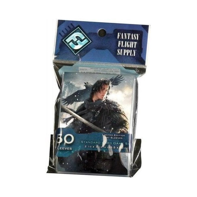 Fantasy Flight Games Deck Protectors (50) - A Game of Thrones : Jon Snow | Chaos Cards Fantasy Flight Games Deck Protectors (50) - A Game of Thrones : Jon Snow | Chaos Cards
