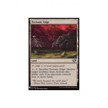 Tectonic Edge : MYSTERY BOOSTER 1810 - Magic the Gathering Single Card