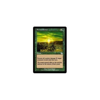 Serene Sunset : JUDGMENT 131/143 - Magic the Gathering Single Card