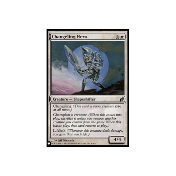 Changeling Hero (FOIL) : MYSTERY BOOSTER 1818 - Magic the Gathering Single Card