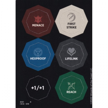 Ability Token Punch Card 01 (TOKEN) : IKORIA LAIR OF BEHEMOTHS - Magic the Gathering Single Card