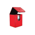 Ultimate Guard Flip Case 100+ Leatherette Red - Image 2