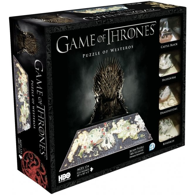 Game of Thrones Puzzle of Westeros (1400+ Pieces)
