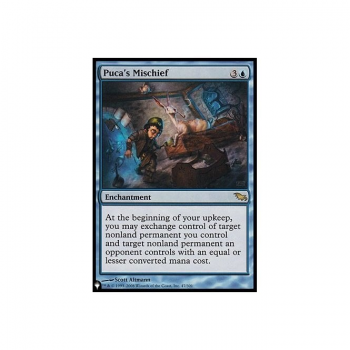 Puca's Mischief (FOIL) : MYSTERY BOOSTER 1842 - Magic the Gathering Single Card