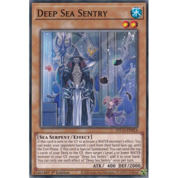 Deep Sea Sentry (Common) : ETCO-EN014 - Yu-Gi-Oh! Single Card