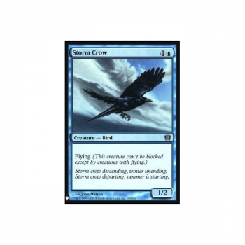 Storm Crow (FOIL) : MYSTERY BOOSTER 1844 - Magic the Gathering Single Card