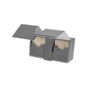 Ultimate Guard Twin Flip'n'Tray Deck Case 200+ Grey - Image 5