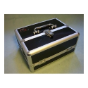 K R Multicase - Small Aluminium Case - Half Width (Black)