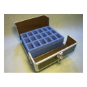 K R Multicase - Small Aluminium Case - Half Width (Black) - Image 3
