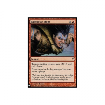 Balduvian Rage (FOIL) : MYSTERY BOOSTER 1859 - Magic the Gathering Single Card