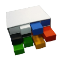 Fenrir Games Cardboard Storage Box : House of cards including 12x800ct boxes (Colour)