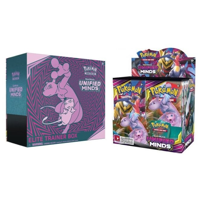 Pokemon Booster Box & Elite Trainer Box Combo : Sun and Moon - Unified Minds | Chaos Cards Pokemon Booster Box & Elite Trainer Box Combo : Sun and Moon - Unified Minds | Chaos Cards