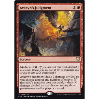 Avacyn's Judgment : COMMANDER 2019 134/302 - Magic the Gathering Single Card