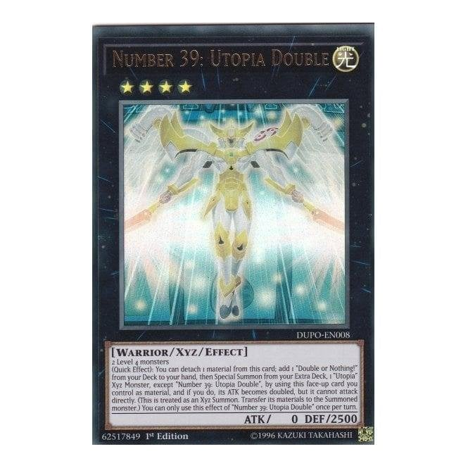 Yu-Gi-Oh! Card DUPO-EN008 Number 39: Utopia Double (Ultra Rare) | Chaos  Cards