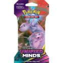 Pokemon Blister Booster Pack (10 Cards) - Mew & Mewtwo - Sun and Moon Unified Minds