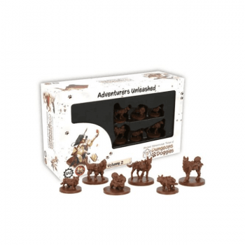 Animal Adventures: Dungeons and Doggies Miniatures Box 2